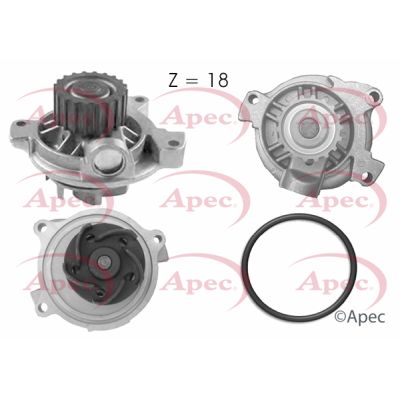 Water Pump, engine cooling APEC AWP1016