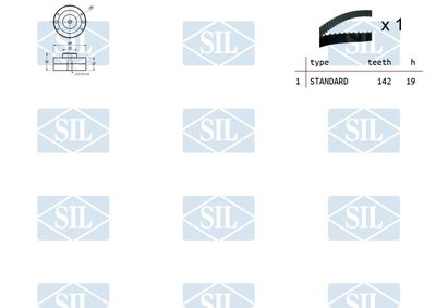 SET CUREA DE DISTRIBUTIE Saleri SIL TK1199 1