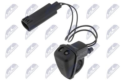 Plovimo skysčio purkštukas, priekinis langas