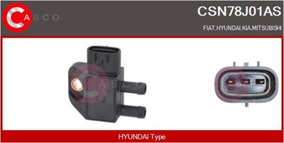 SENZOR PRESIUNE GAZE EVACUARE