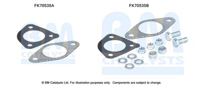 Монтажен комплект, изпускателна тръба BM Catalysts FK70535