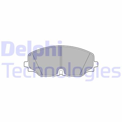 Комплект тормозных колодок, дисковый тормоз DELPHI LP3543 для VW TERAMONT