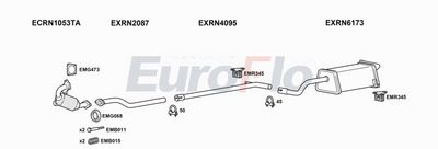 Układ wydechowy EUROFLO RNGRAM15D1001