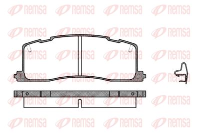 KAWE 0367 00 Тормозные колодки и сигнализаторы для TOYOTA PREVIA I (_R1_, _R2_) 2.4 4WD (TCR21_, TCR20_)