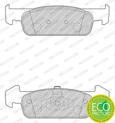 Brake Pad Set, disc brake FDB4822