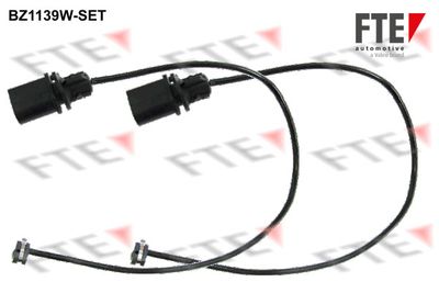 Сигнализатор, износ тормозных колодок FTE BZ1139W-SET для VW PASSAT