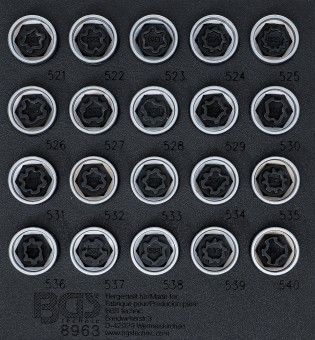 LöSEWERKZEUGSATZ FELGENSCHLOSS