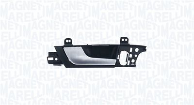 Door handle Voor Links (chroom/zwart)