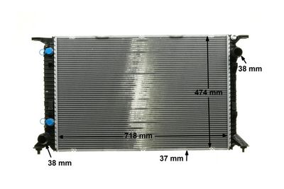 RADIATOR RACIRE MOTOR MAHLE CR1133000P 9