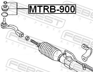 SET REPARATIE CAP DE BARA FEBEST MTRB900 1