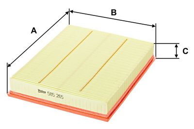 LUFTFILTER VALEO 585265 0