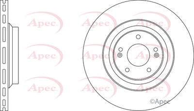 Brake Disc APEC DSK3473