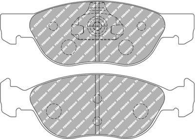 BREMSBELAGSATZ SCHEIBENBREMSE