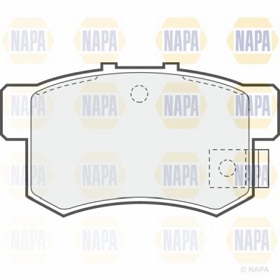 Brake Pad Set NAPA NBP1686