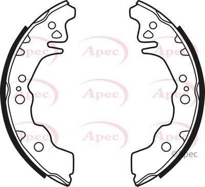 Brake Shoe Set APEC SHU761