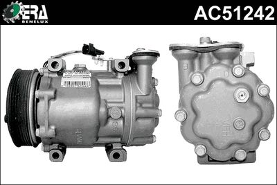 Компрессор, кондиционер ERA Benelux AC51242 для FORD FUSION