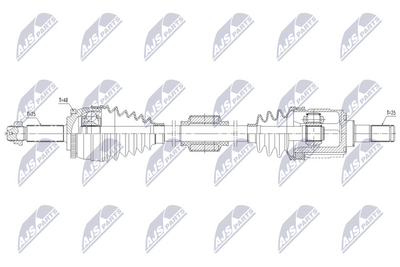 полуоска NTY NPW-KA-431