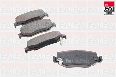 Zestaw klocków hamulcowych, hamulce tarczowe FAI AUTOPARTS BP632