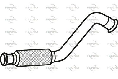 Rura wydechowa FENNO P46019