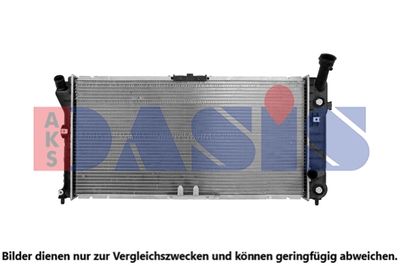 Радиатор, охлаждение двигателя AKS DASIS 520106N для PONTIAC GRAND PRIX