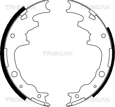 Комплект тормозных колодок TRISCAN 8100 10015 для FORD USA RANGER