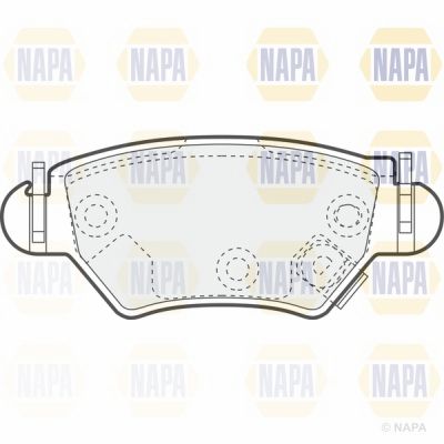 Brake Pad Set NAPA PBP7073