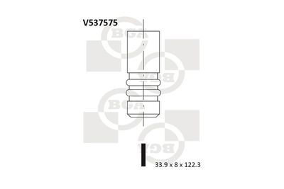 BGA V537575 Клапан випускний 