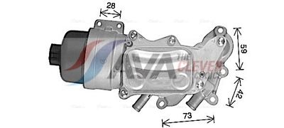 RADIATOR ULEI ULEI MOTOR AVA Clever Choice CN3337H 2