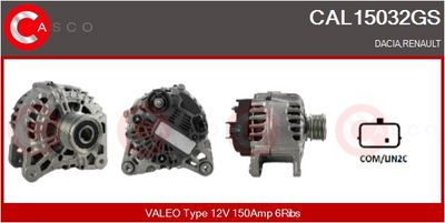GENERATOR / ALTERNATOR CASCO CAL15032GS