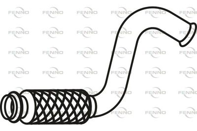 Rura wydechowa FENNO P46029