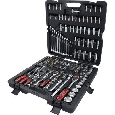 Ks Tools - Gola sada CHROMEplus 1/4"+3/8"+1/2" 216ks
