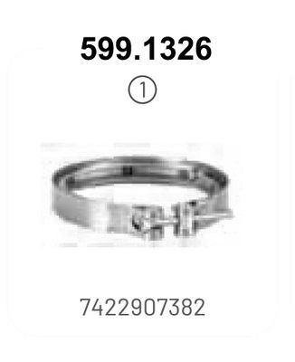 COLIER SISTEM DE ESAPAMENT