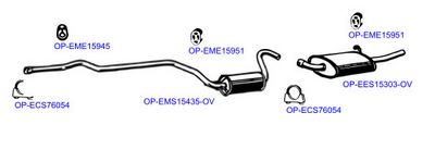 Изпускателна система OPTIMAL OP-EXSFO252