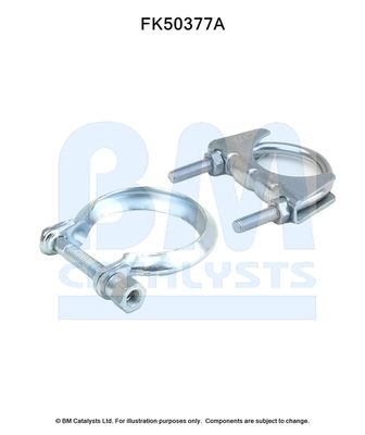 Zestaw montażowy, rura wydechowa BM CATALYSTS FK50377