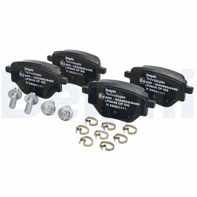 BREMSBELAGSATZ SCHEIBENBREMSE