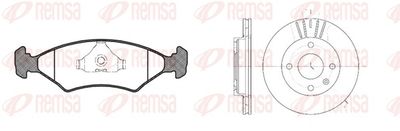 SET FRANA FRANA DISC REMSA 811901