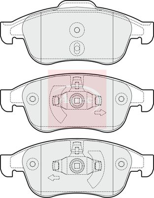 DriveTec Brake Pads DBPPAD2152