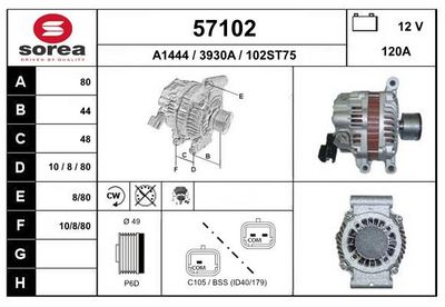 GENERATOR EAI 57102