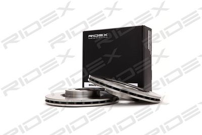 Тормозной диск RIDEX 82B0216 для FIAT QUBO