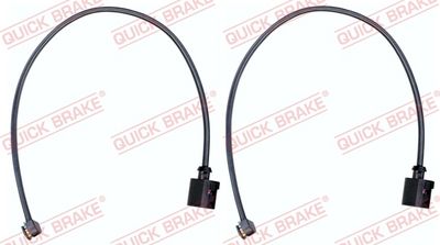 предупредителен контактен сензор, износване на накладките QUICK BRAKE WS 0525 A
