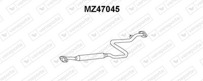 VENEPORTE MZ47045 Глушитель выхлопных газов  для MAZDA 626 V Station Wagon (GW) 2.0 H.P.