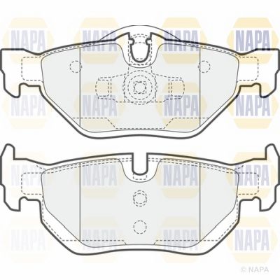 Brake Pad Set NAPA NBP1369