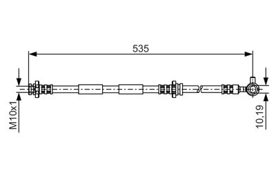 BOSCH Bremsschlauch