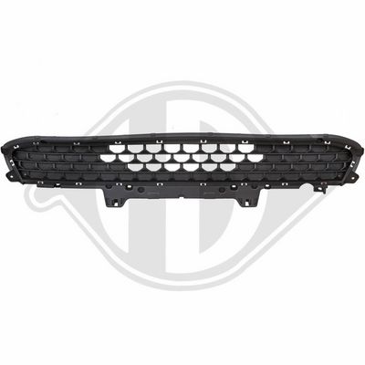 Ventilatiegrille, bumper