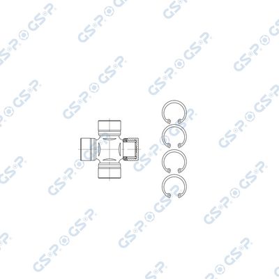 ARTICULATIE CARDAN GSP UJ900205