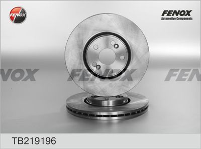 спирачен диск FENOX TB219196