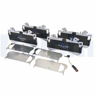 BREMSBELAGSATZ SCHEIBENBREMSE DELPHI LP5055EV 2