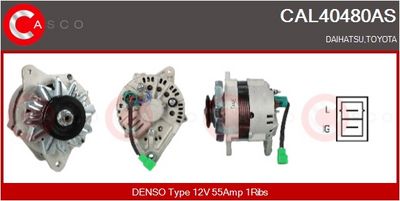 GENERATOR / ALTERNATOR CASCO CAL40480AS
