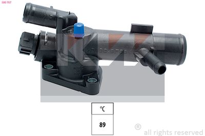 Termostat, środek chłodzący KW 580 707
