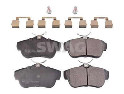 комплект спирачно феродо, дискови спирачки SWAG 62 91 6891